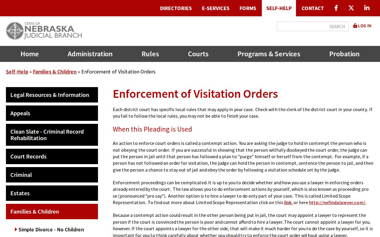 Perkins County bench warrant filing and service form