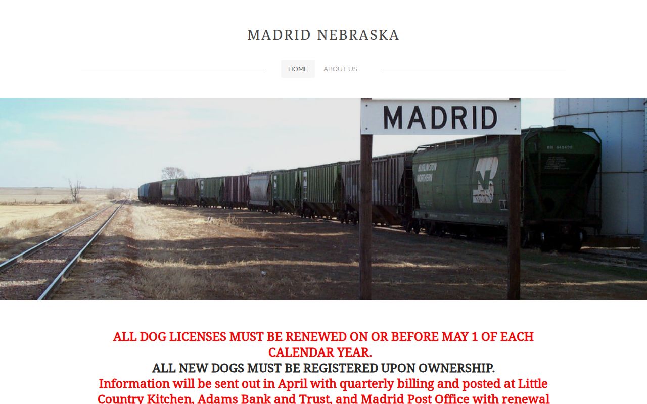 Madrid warrant search official village government source